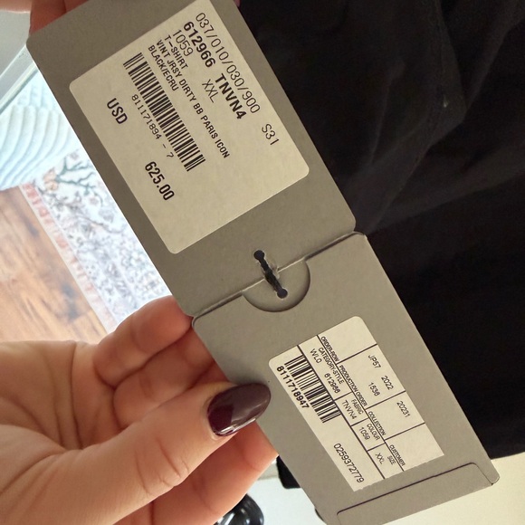 Balenciaga Black Graphic Tee - Picture 3 of 3